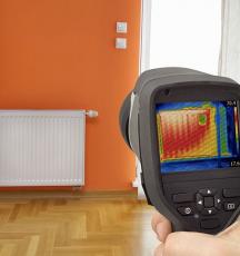 Radiator thermal imaging